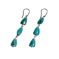 ANTICA MURRINA EARRINGS 1 MARINA GREEN MARINE
